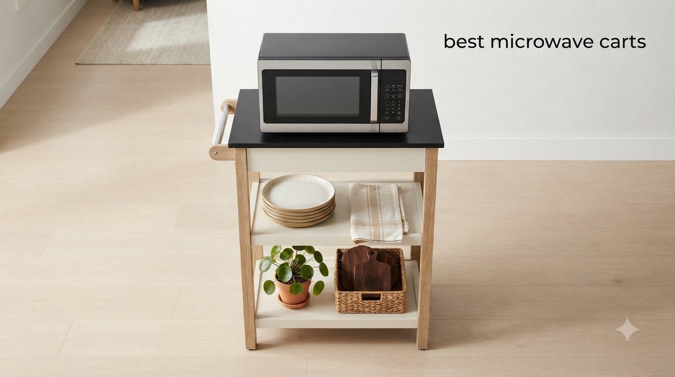 best microwave carts