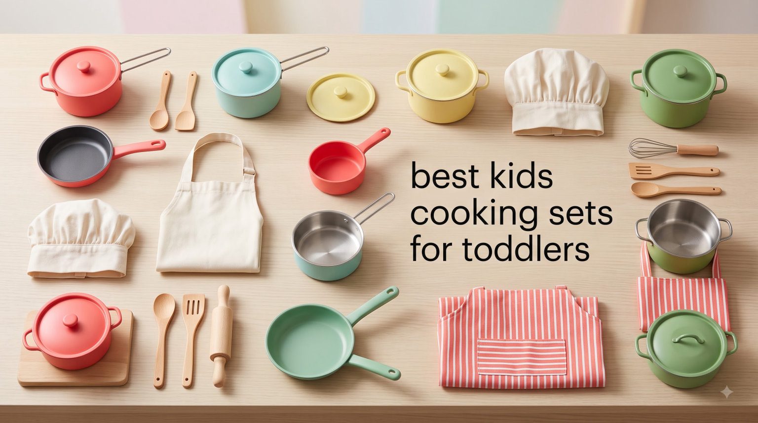 best kids cooking sets for toddlers