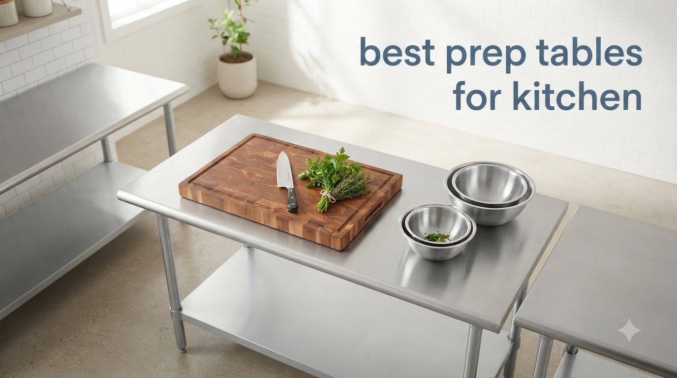 best prep tables for kitchen