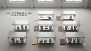 best stainless steel work tables