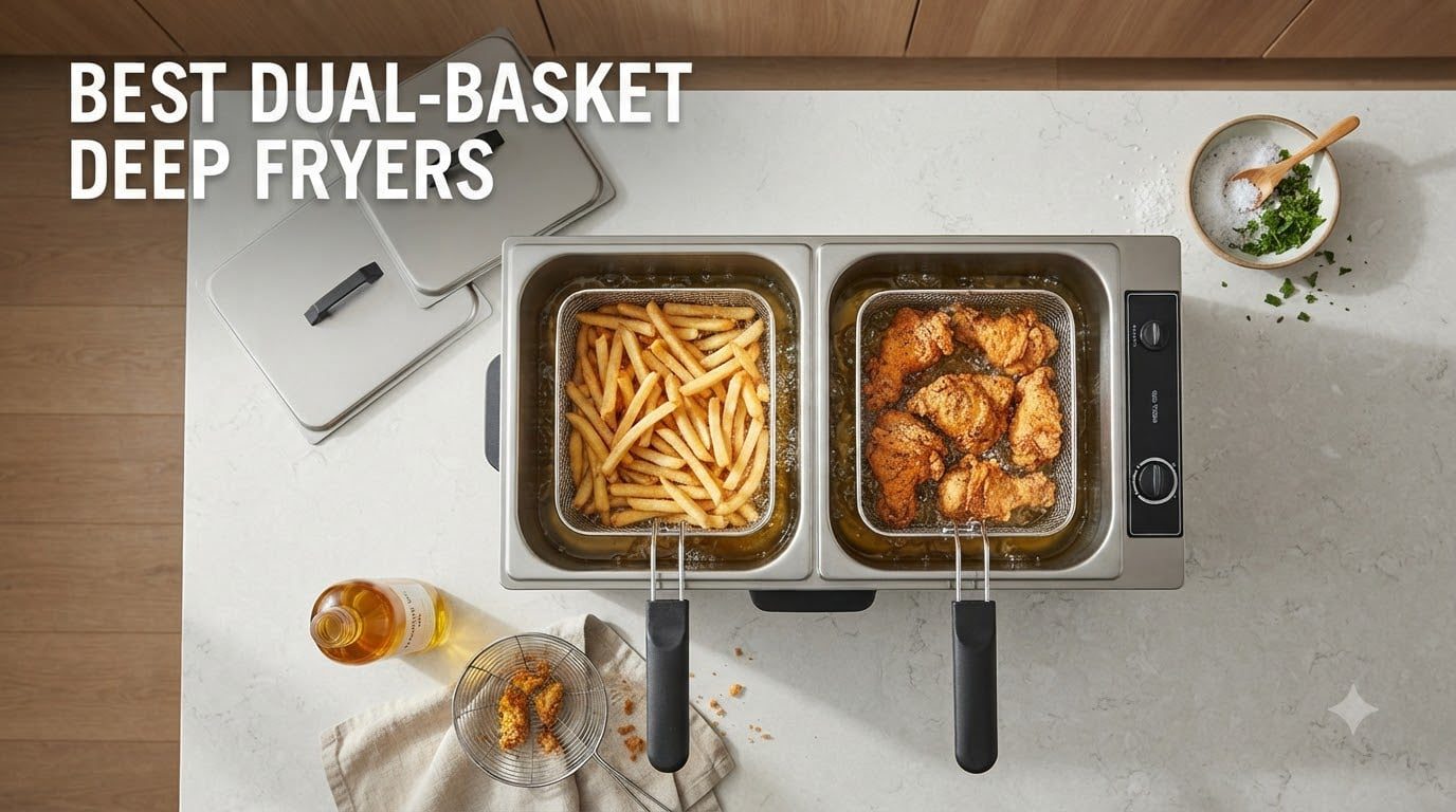 best dual-basket deep fryers