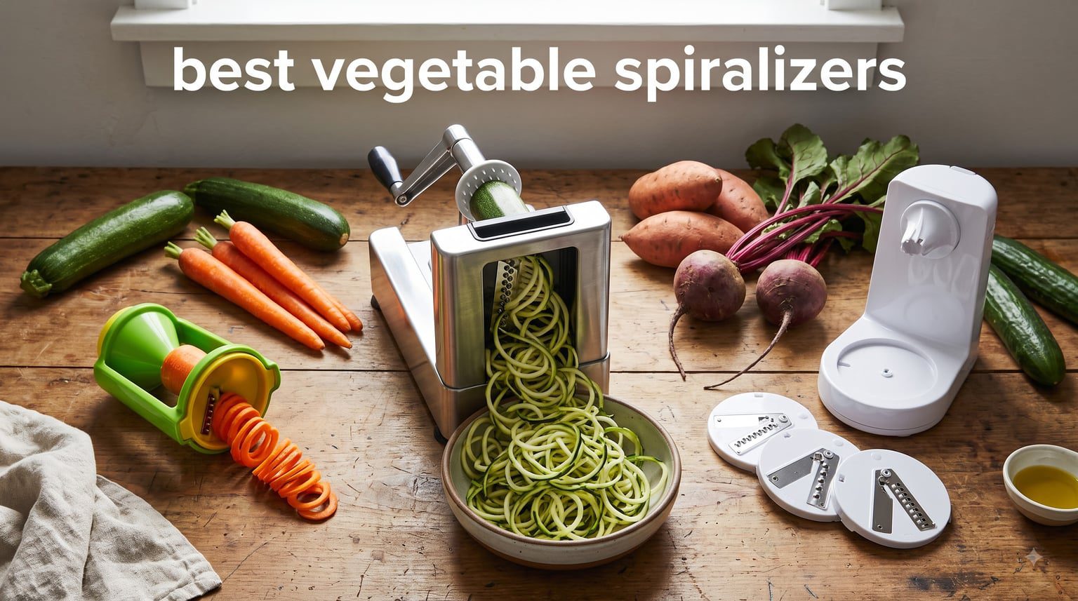 best vegetable spiralizers