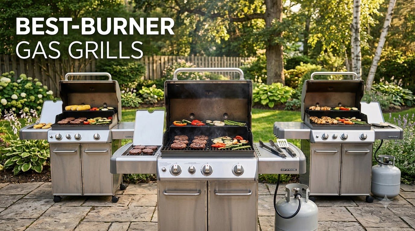 best 3-burner gas grills