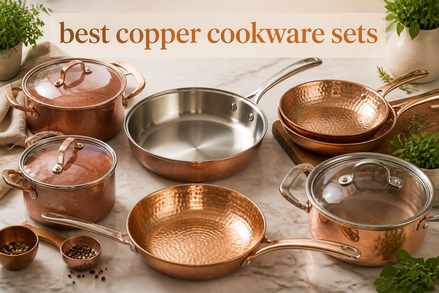 best copper cookware sets