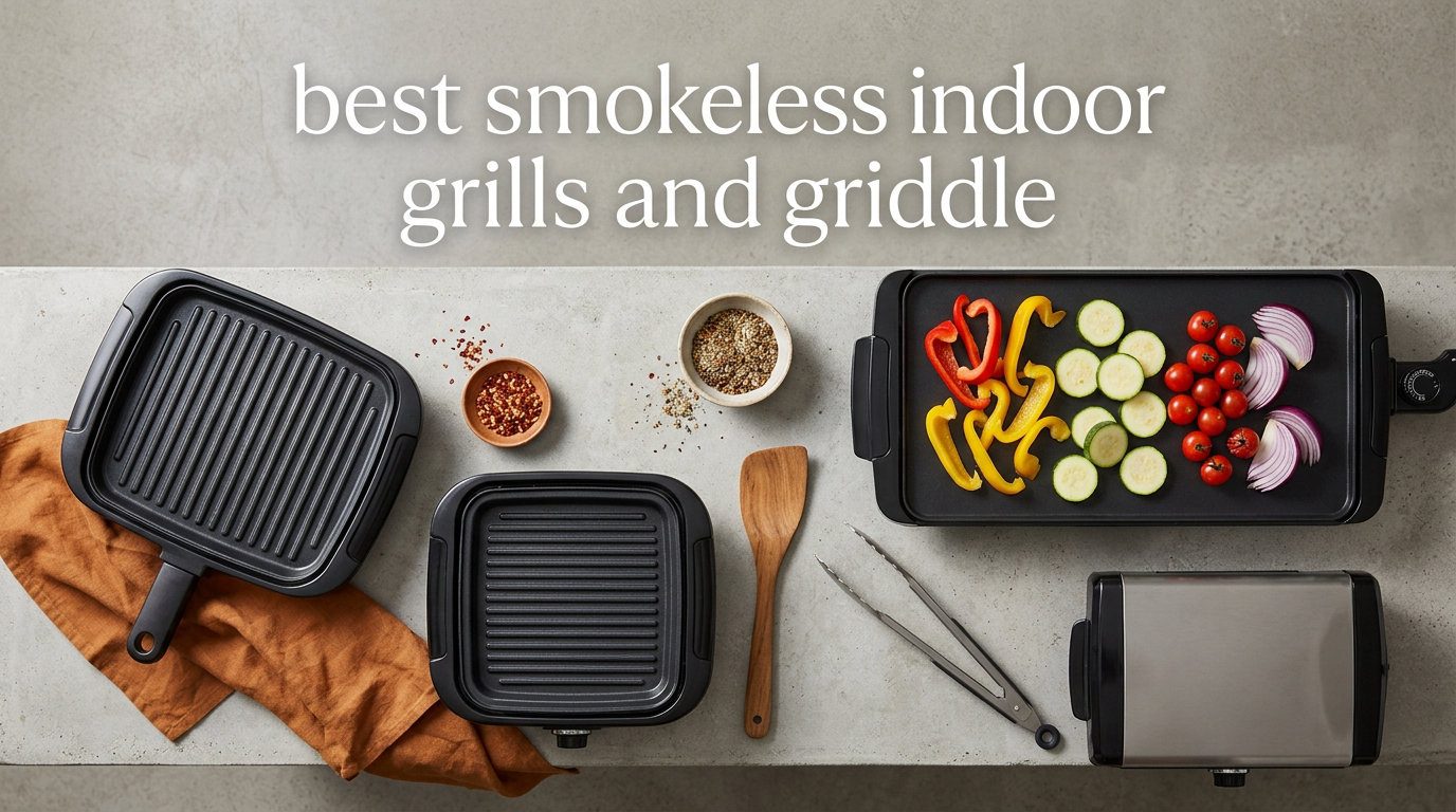 best smokeless indoor grills and griddle