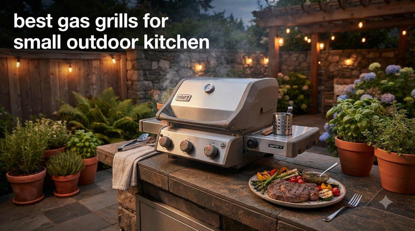 best gas grills for small outdoor kitchen