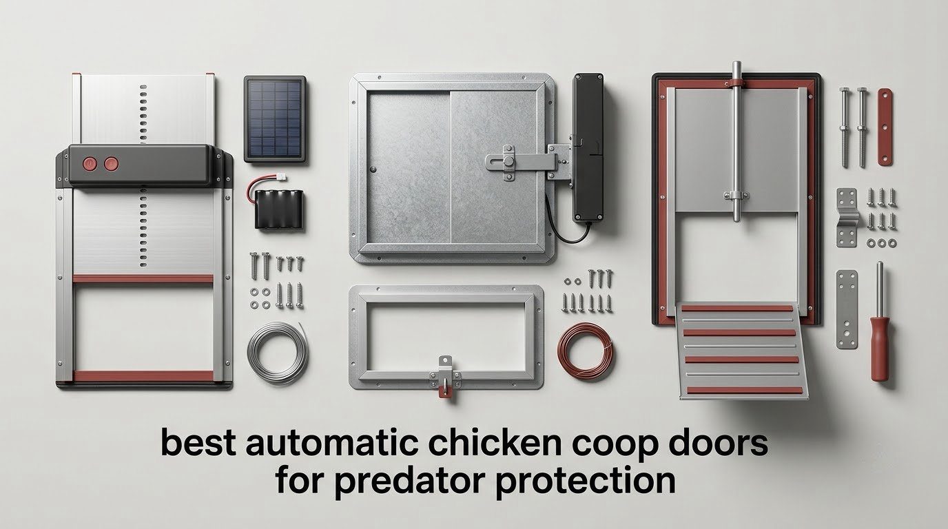 best automatic chicken coop doors for predator protection