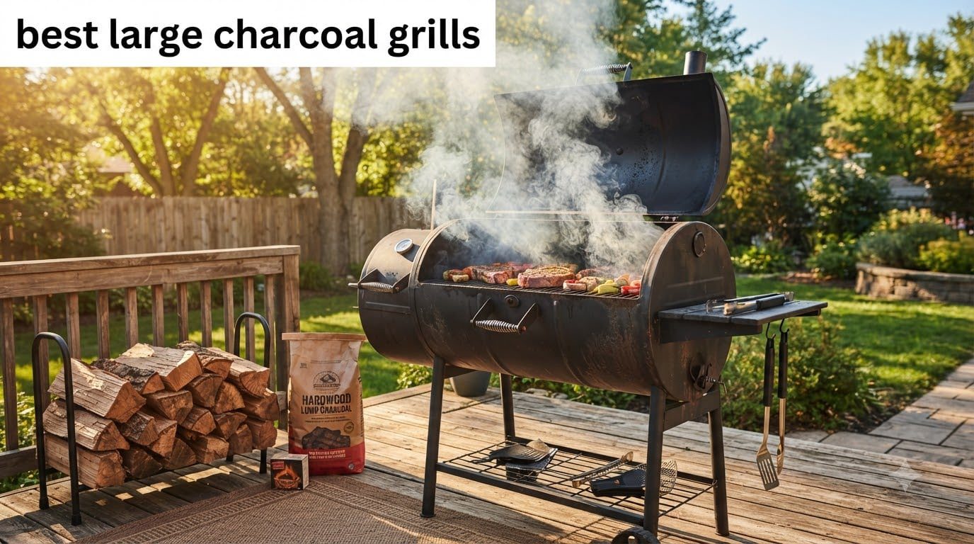 best large charcoal grills