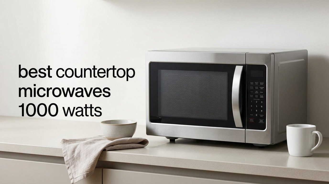 best countertop microwaves 1000 watts