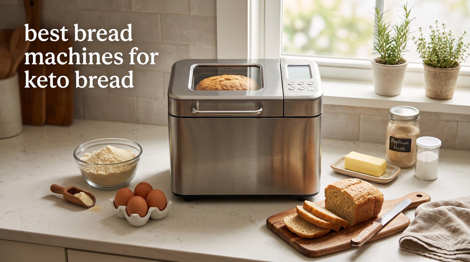 best bread machines for keto bread
