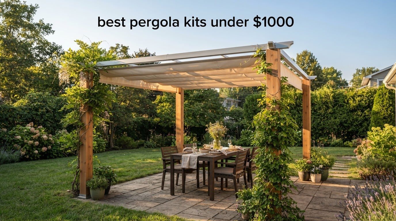 best pergola kits under $1000
