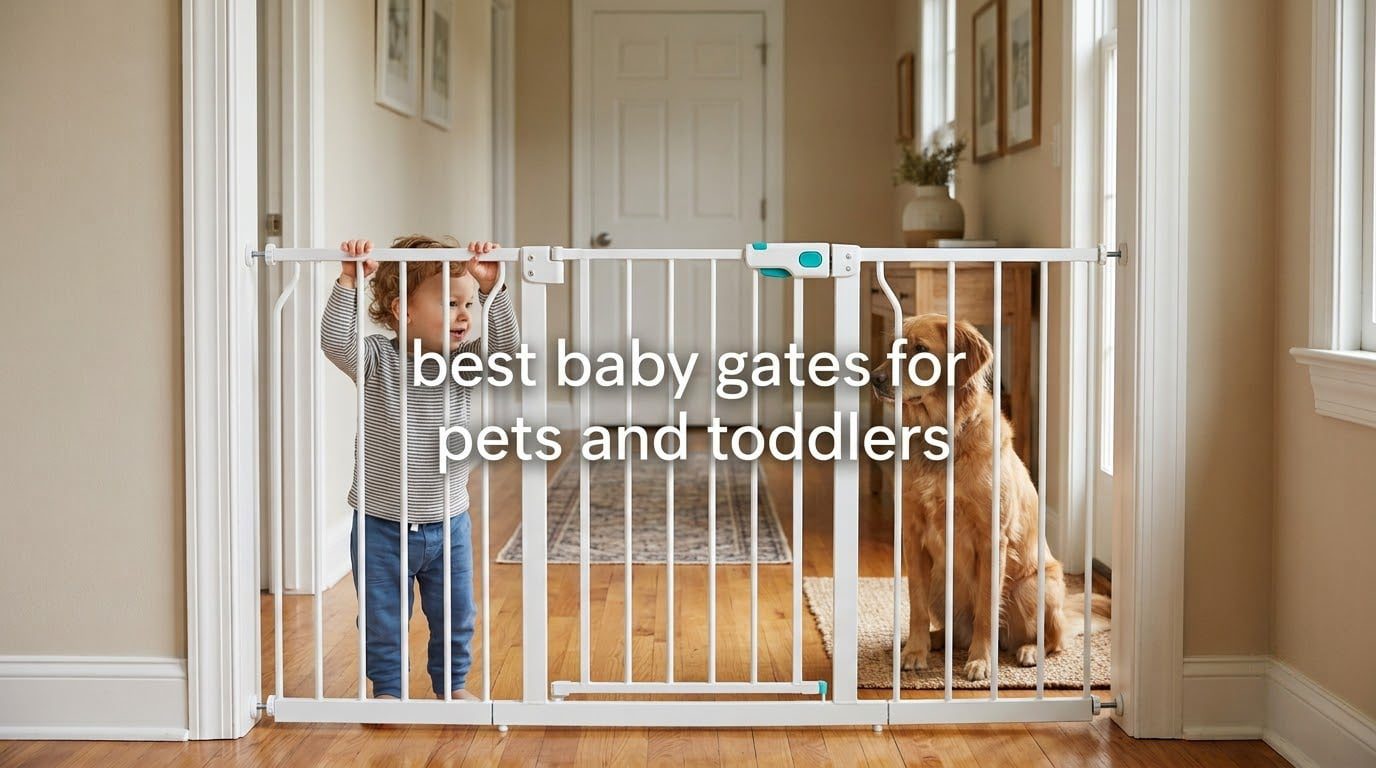 best baby gates for pets and toddlers