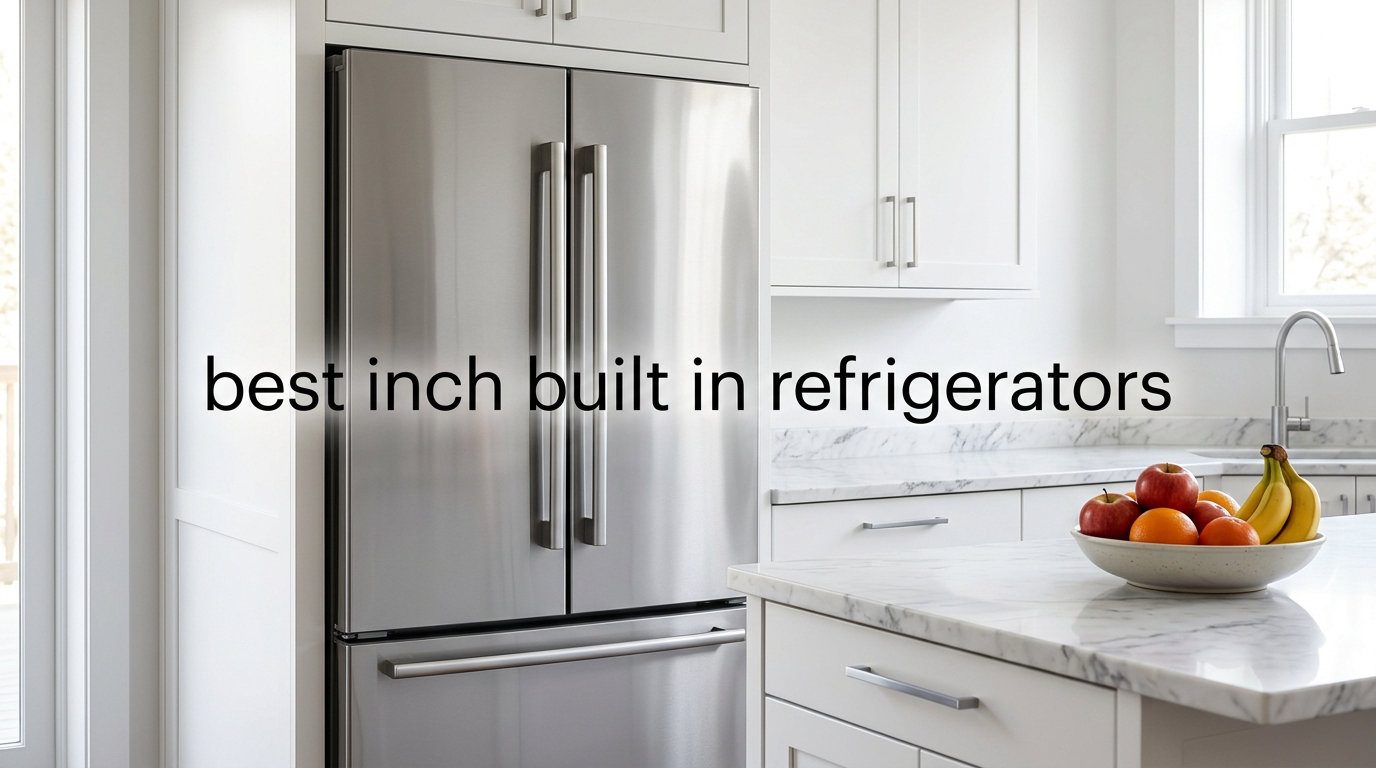 best 36 inch built in refrigerators