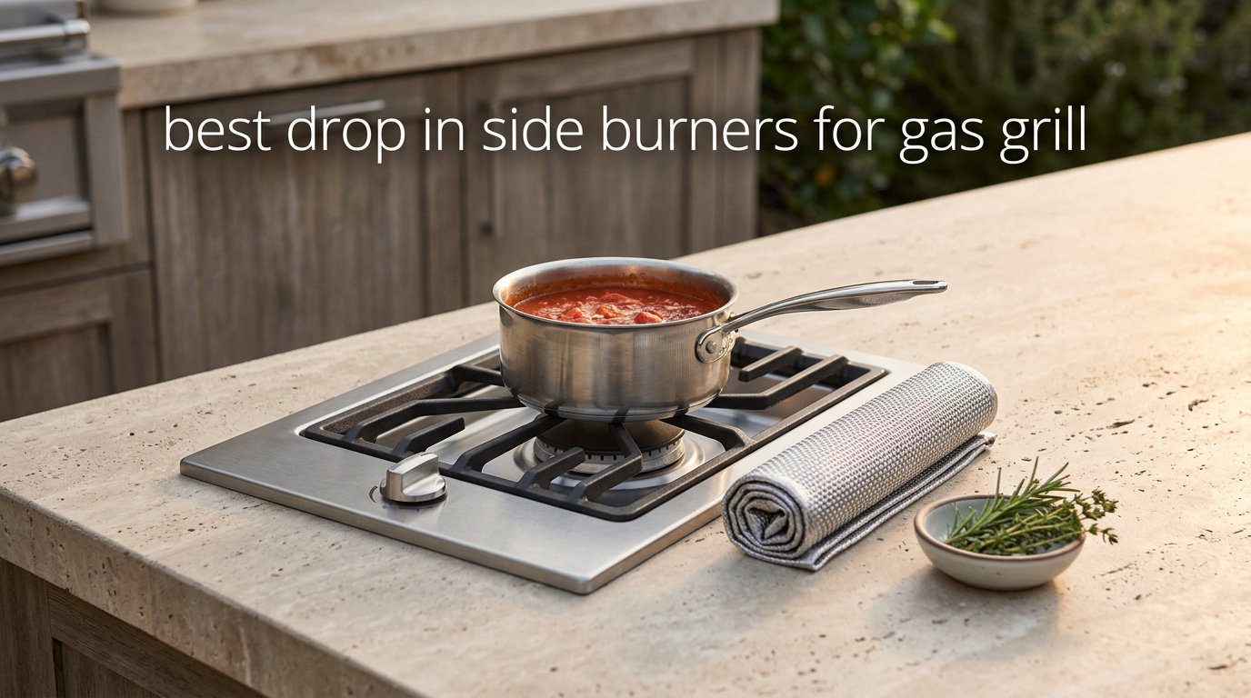 best drop in side burners for gas grill