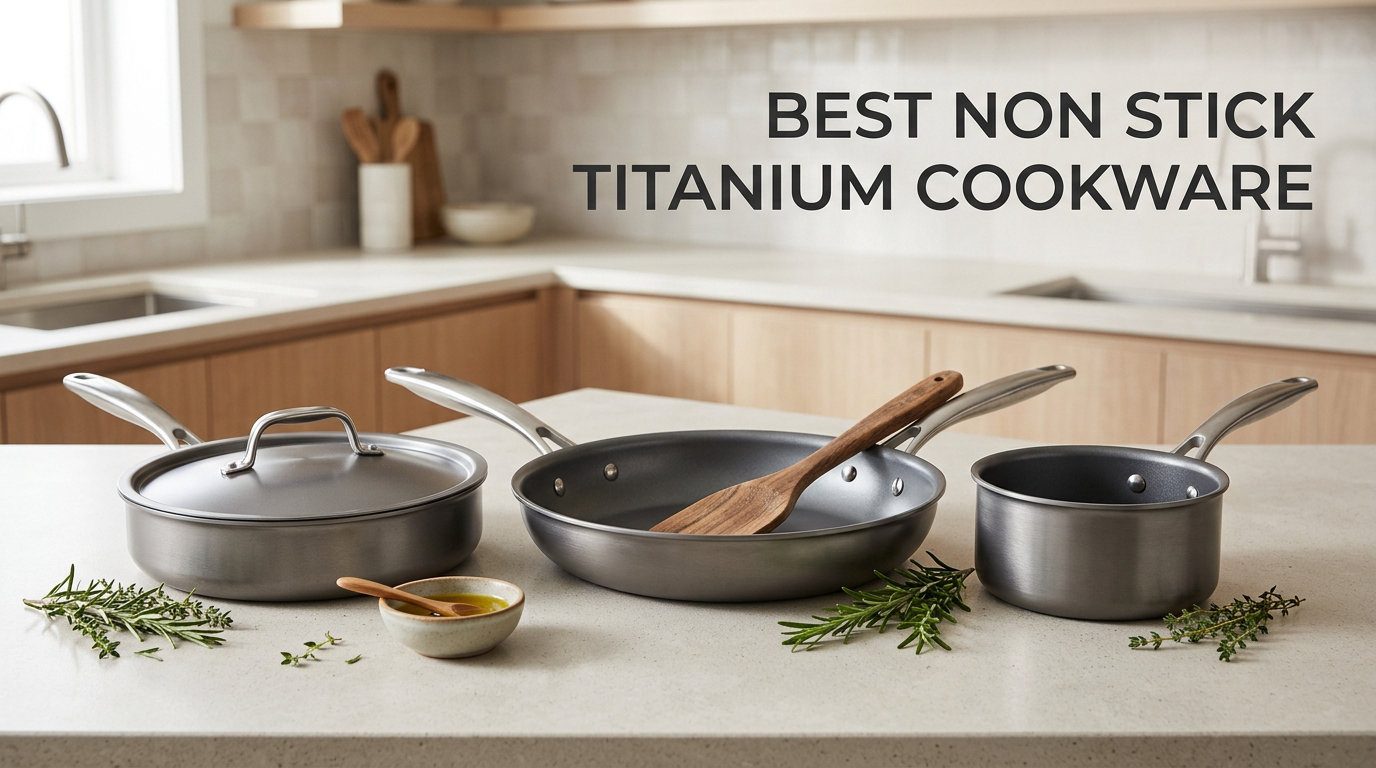 best non stick titanium cookware