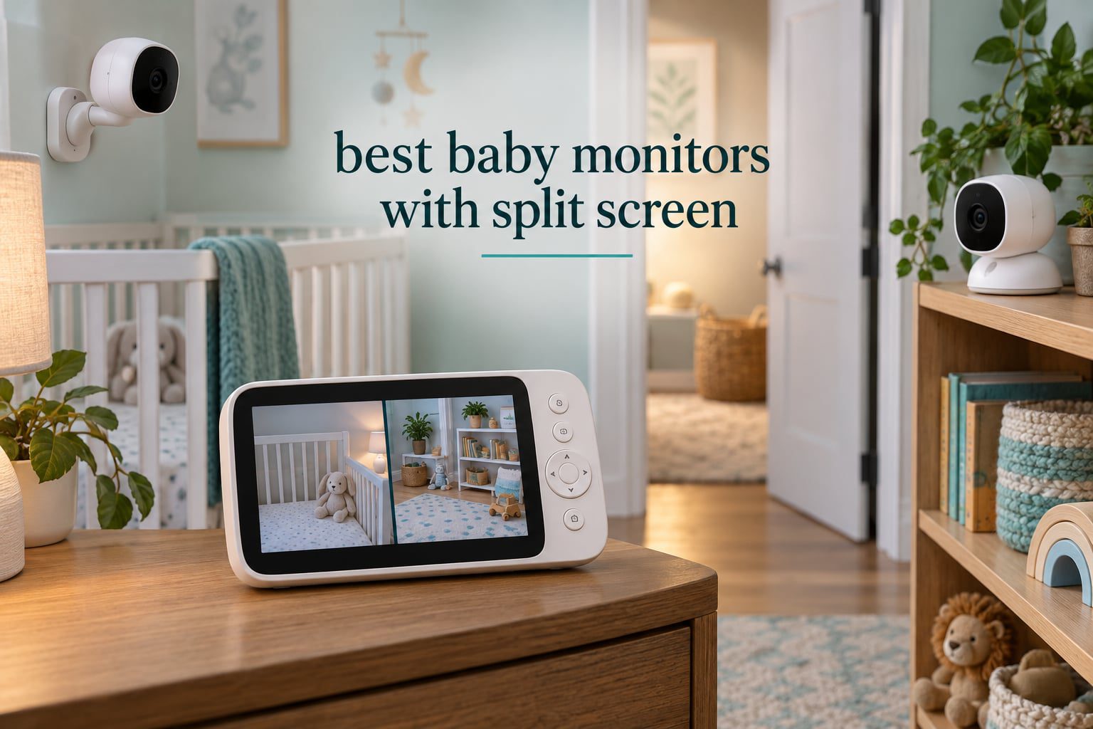 best baby monitors with split screen