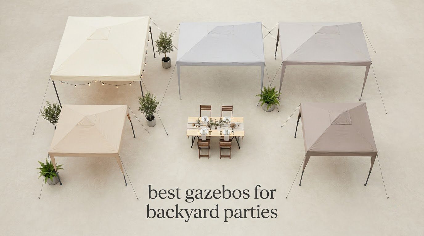 best gazebos for backyard parties