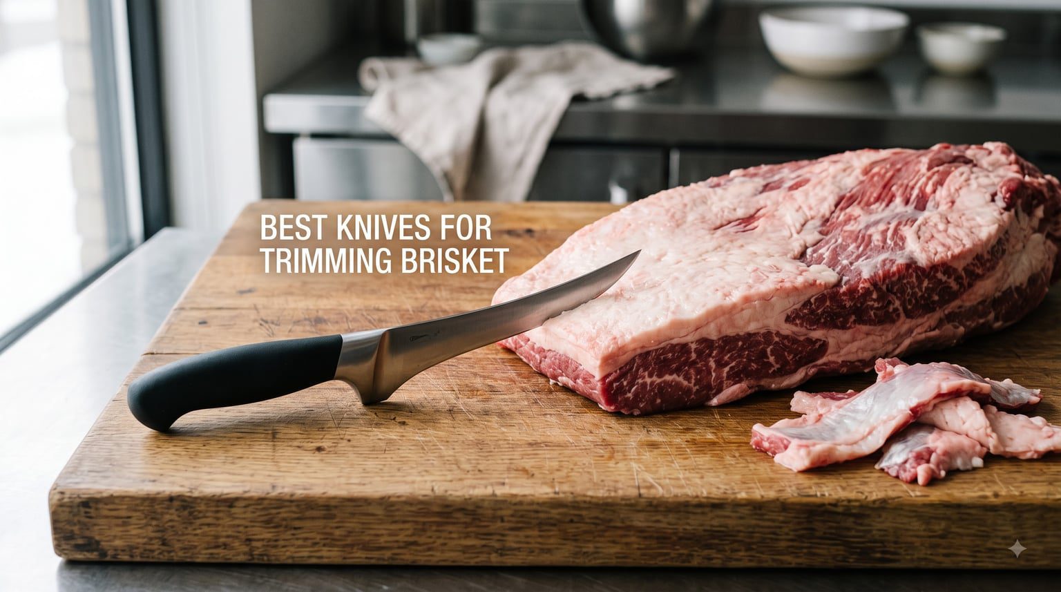 best knives for trimming brisket