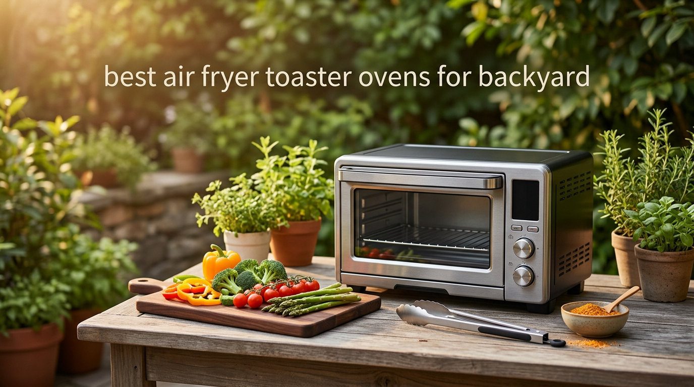 best air fryer toaster ovens for backyard