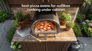 best pizza ovens for outdoor cooking under cabinet