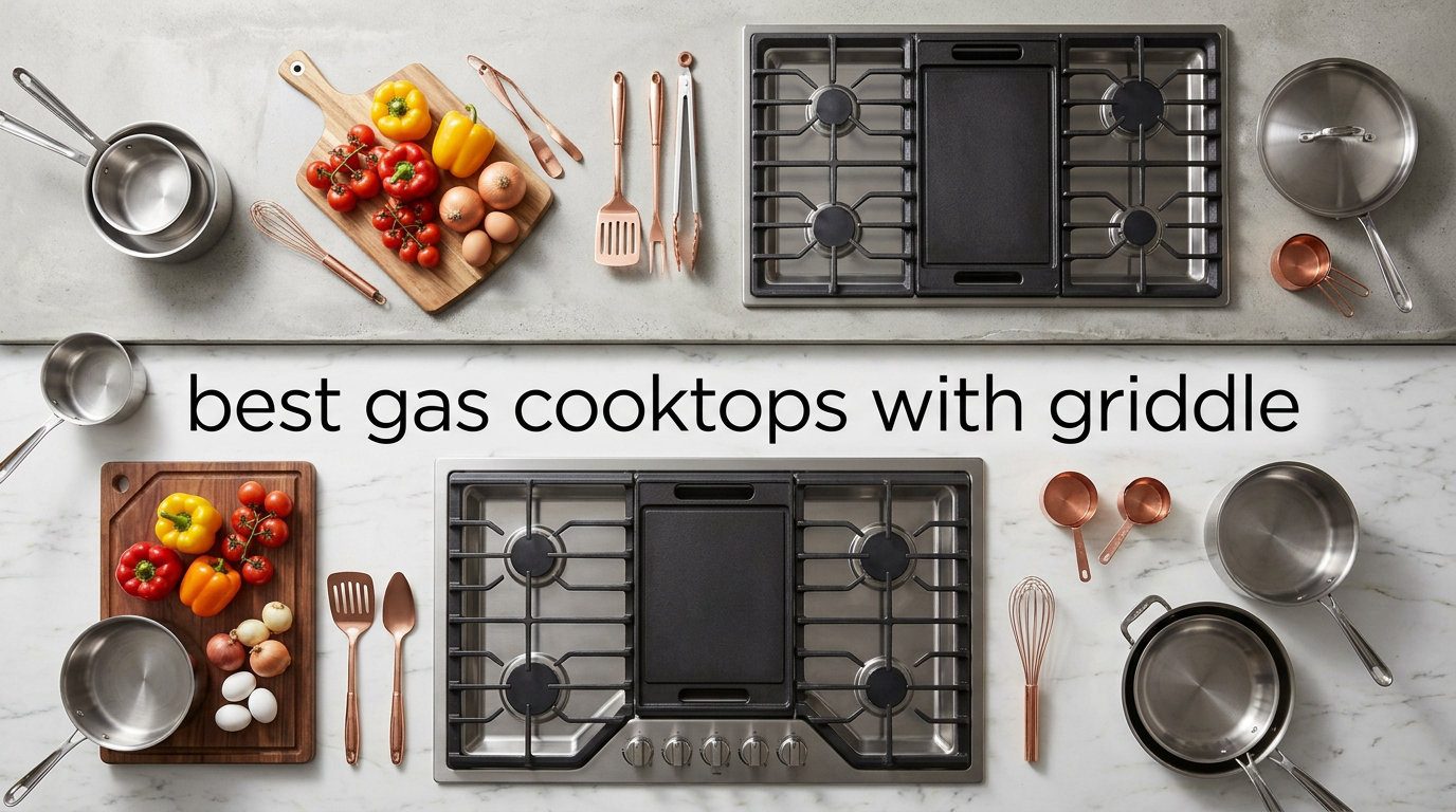 best gas cooktops with griddle