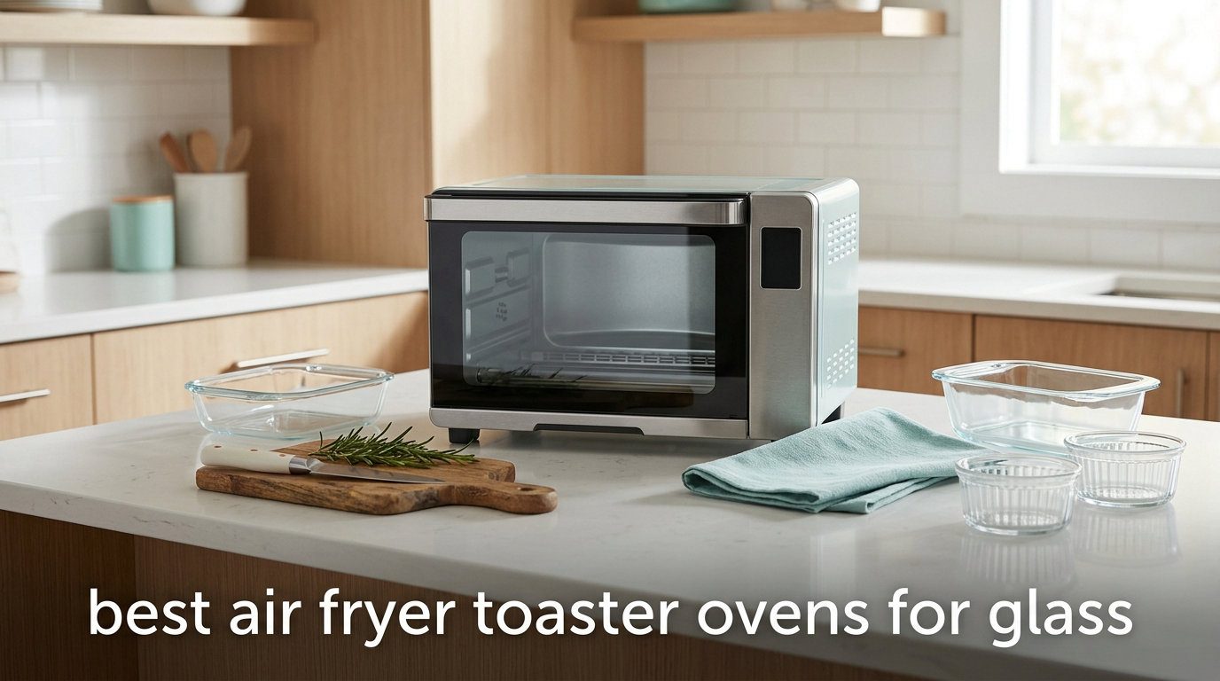 best air fryer toaster ovens for glass