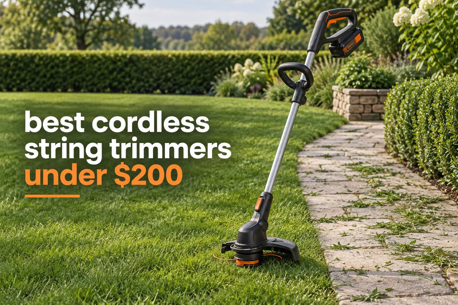 best cordless string trimmers under $200