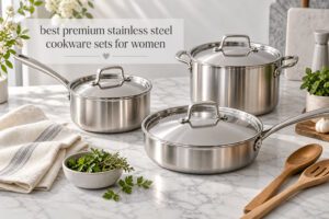 best premium stainless steel cookware sets for women
