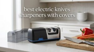 best electric knives sharpeners with covers