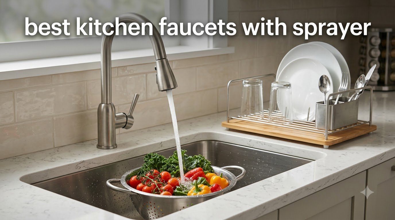 best kitchen faucets with sprayer