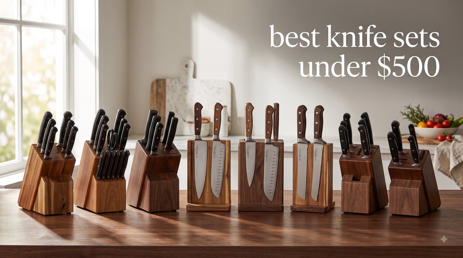 best knife sets under $500