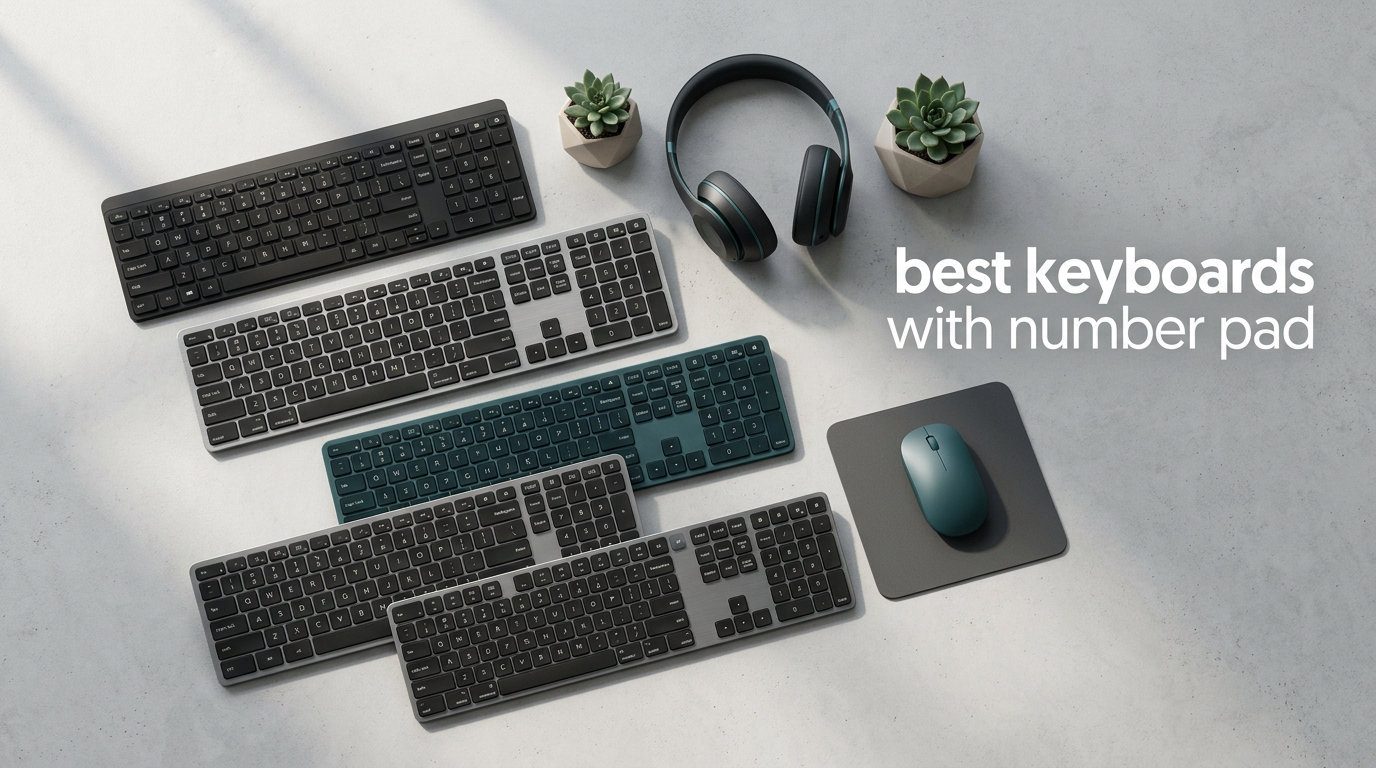 best keyboards with number pad