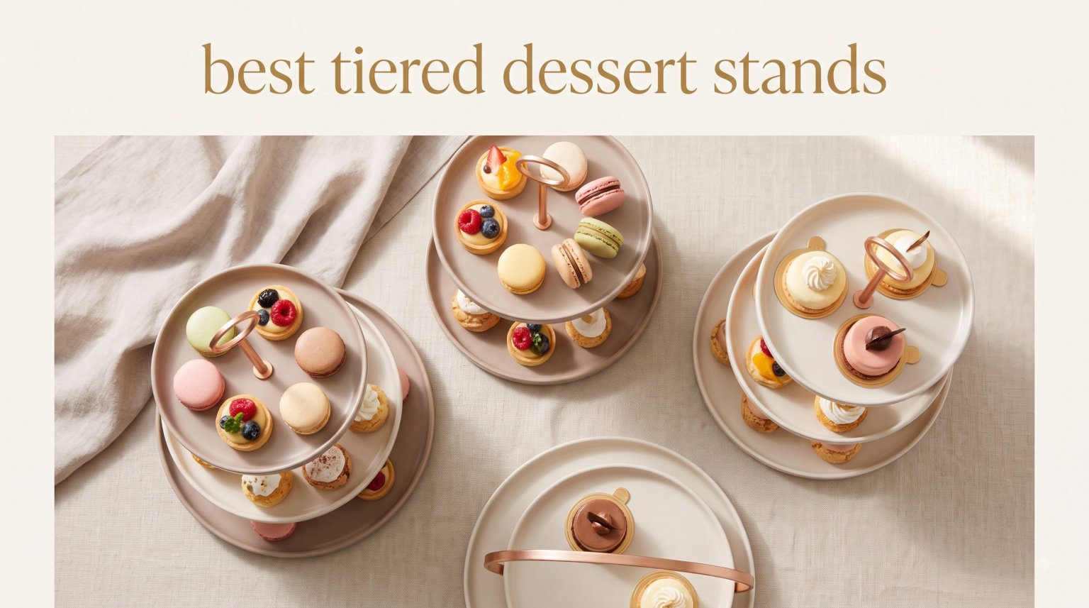 best tiered dessert stands