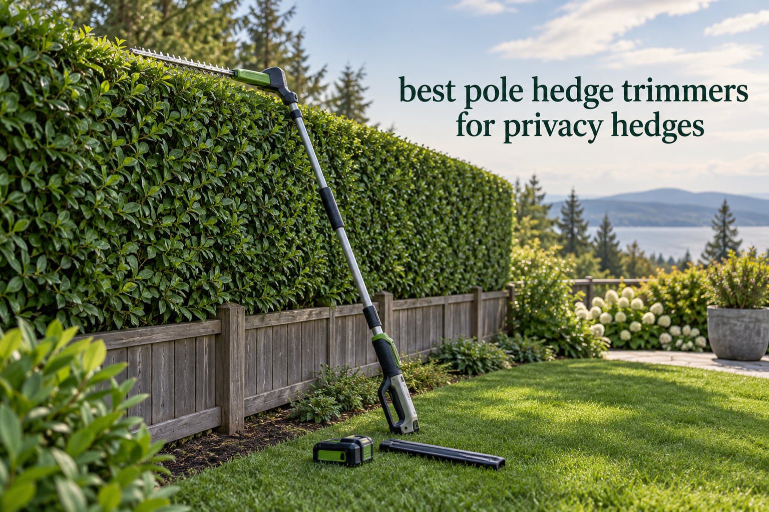 best pole hedge trimmers for privacy hedges