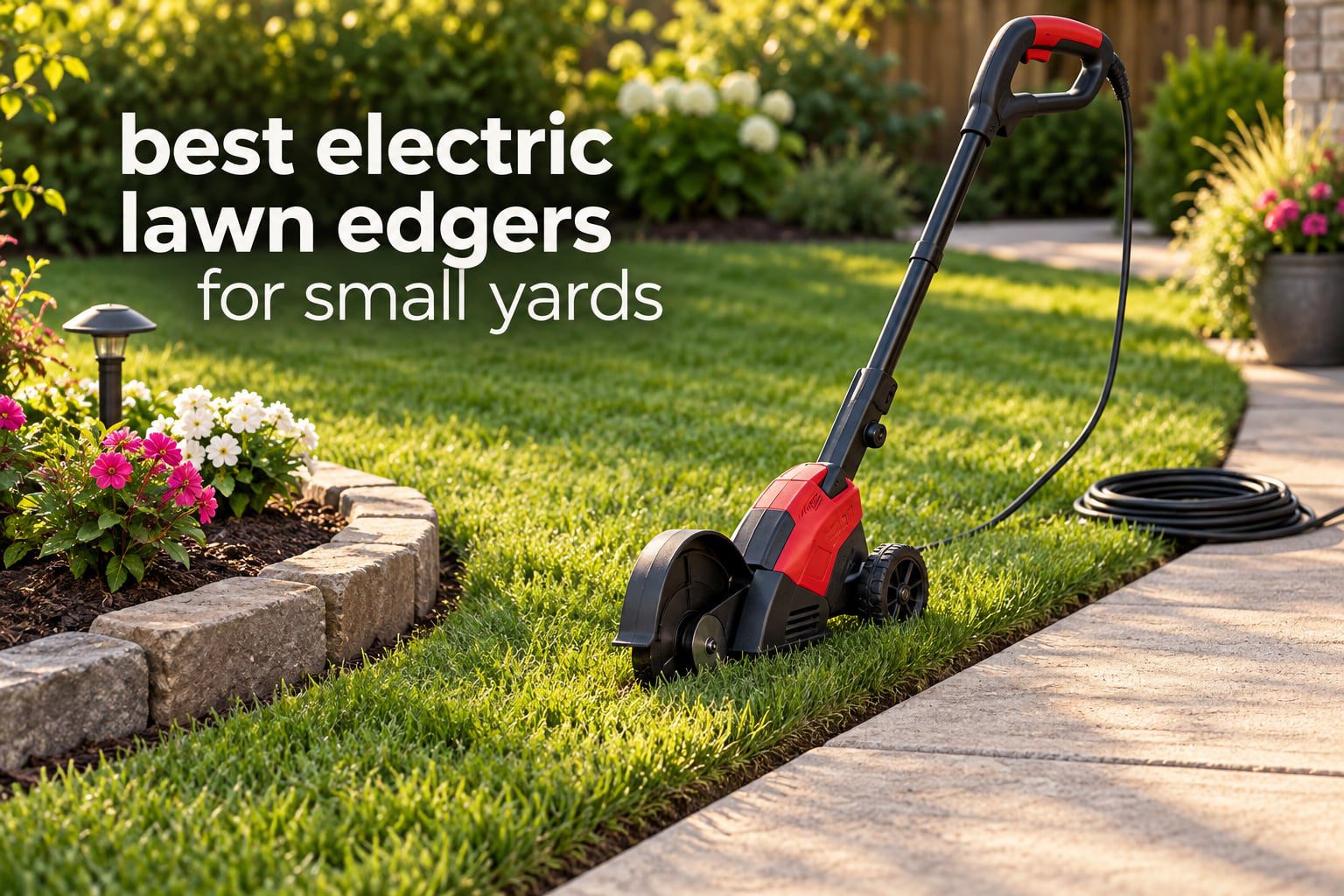 best electric lawn edgers for small yards