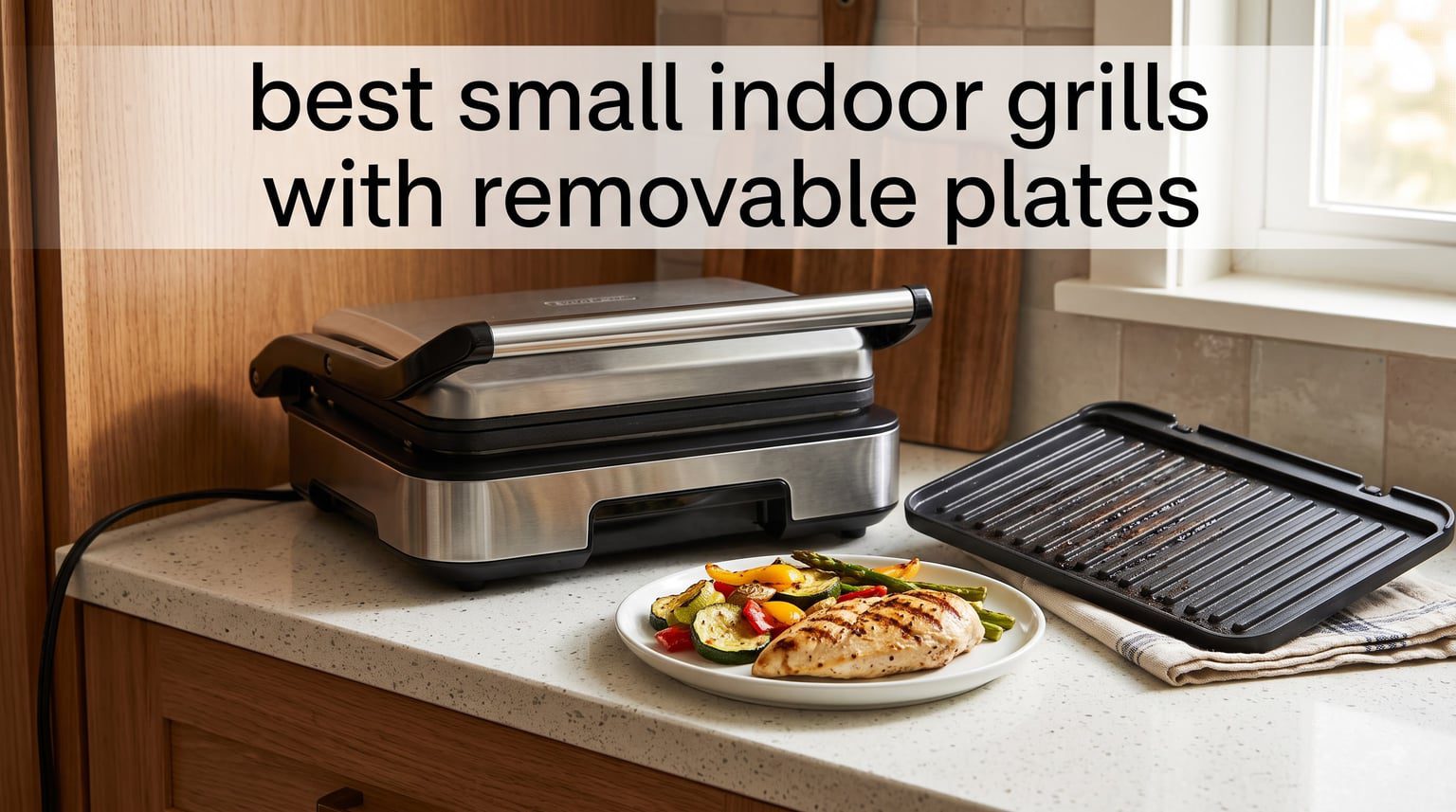 best small indoor grills with removable plates