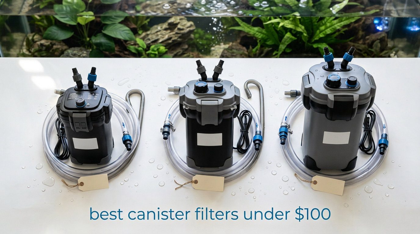 best canister filters under $100