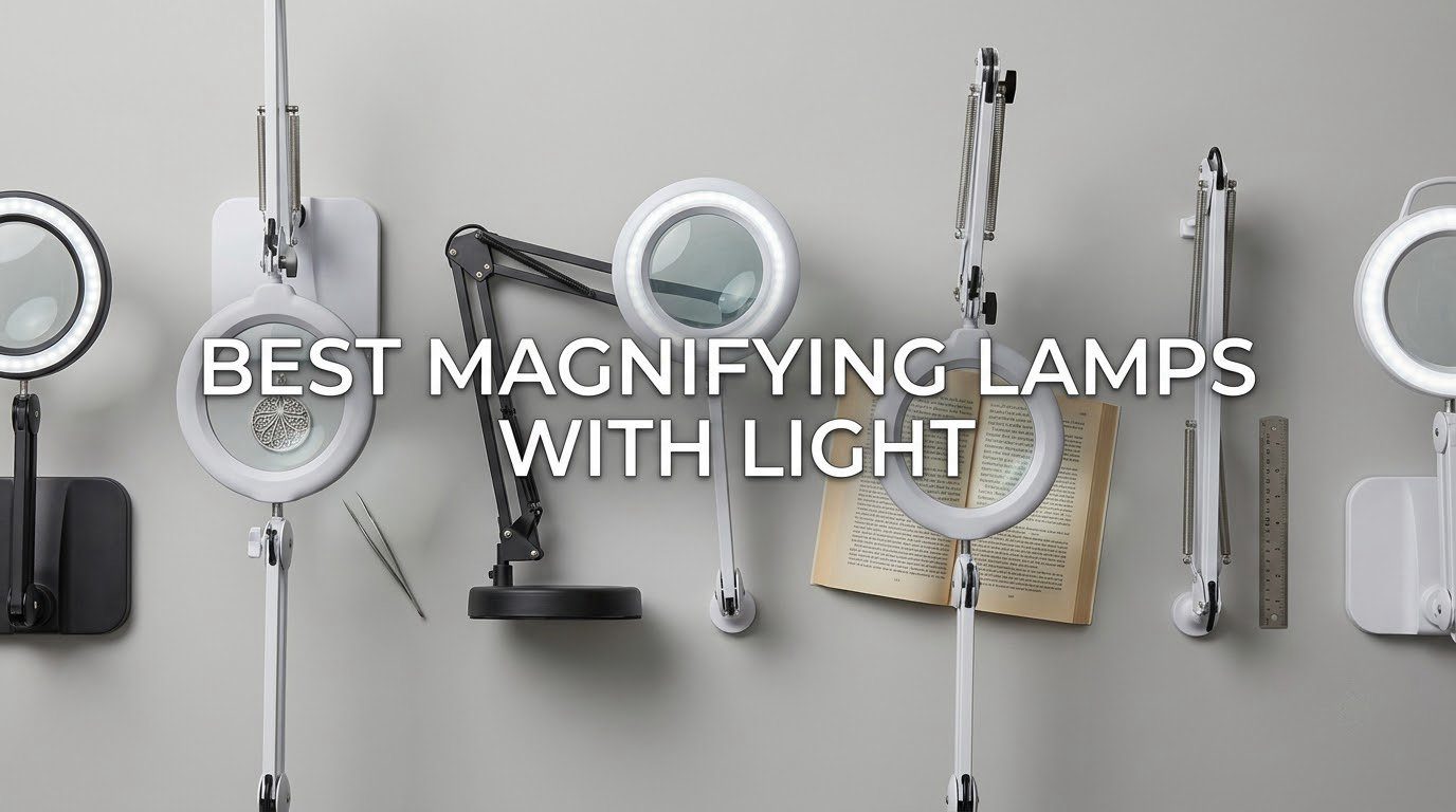 best magnifying lamps with light