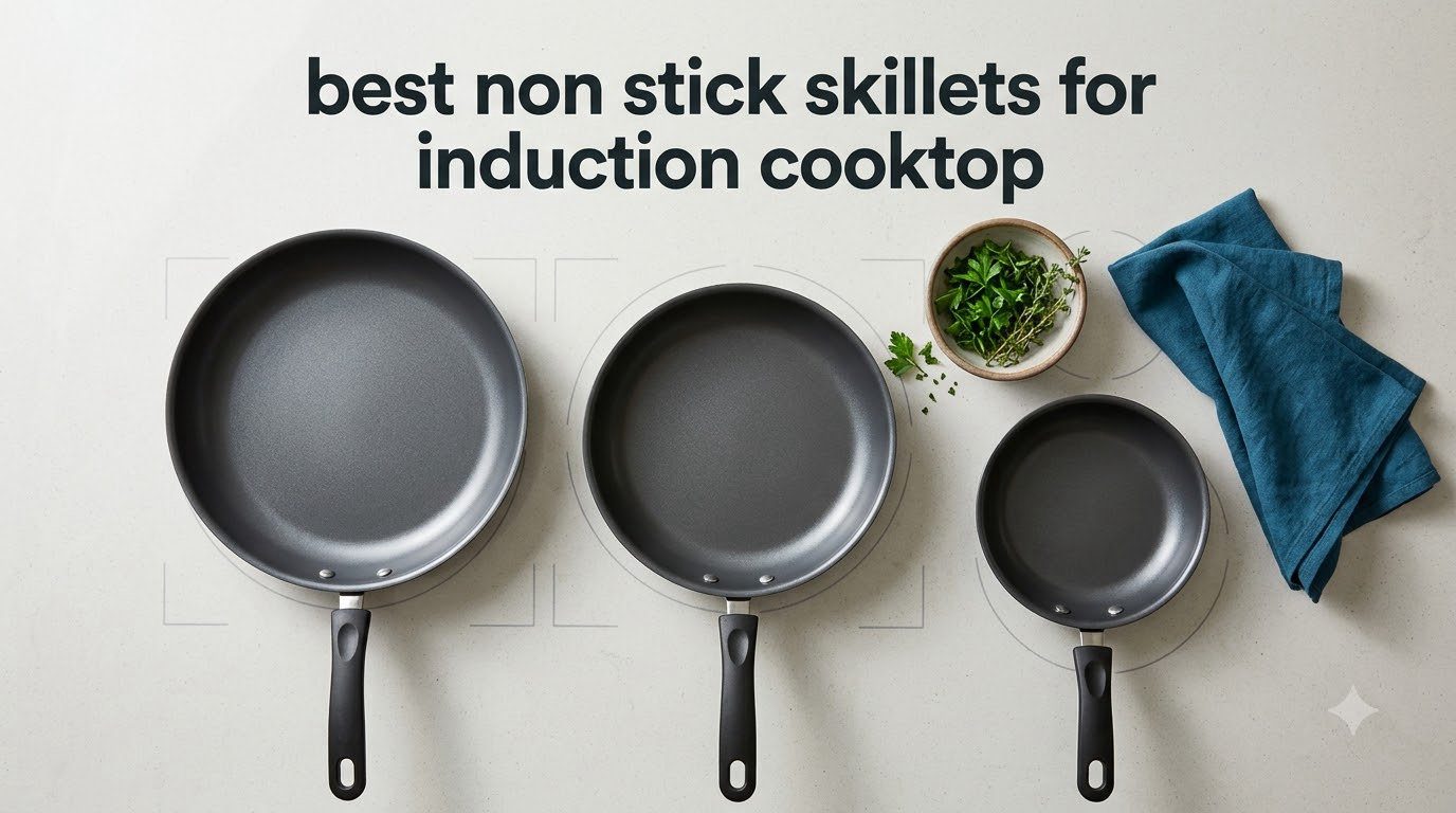 best non stick skillets for induction cooktop