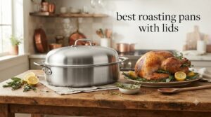 best roasting pans with lids