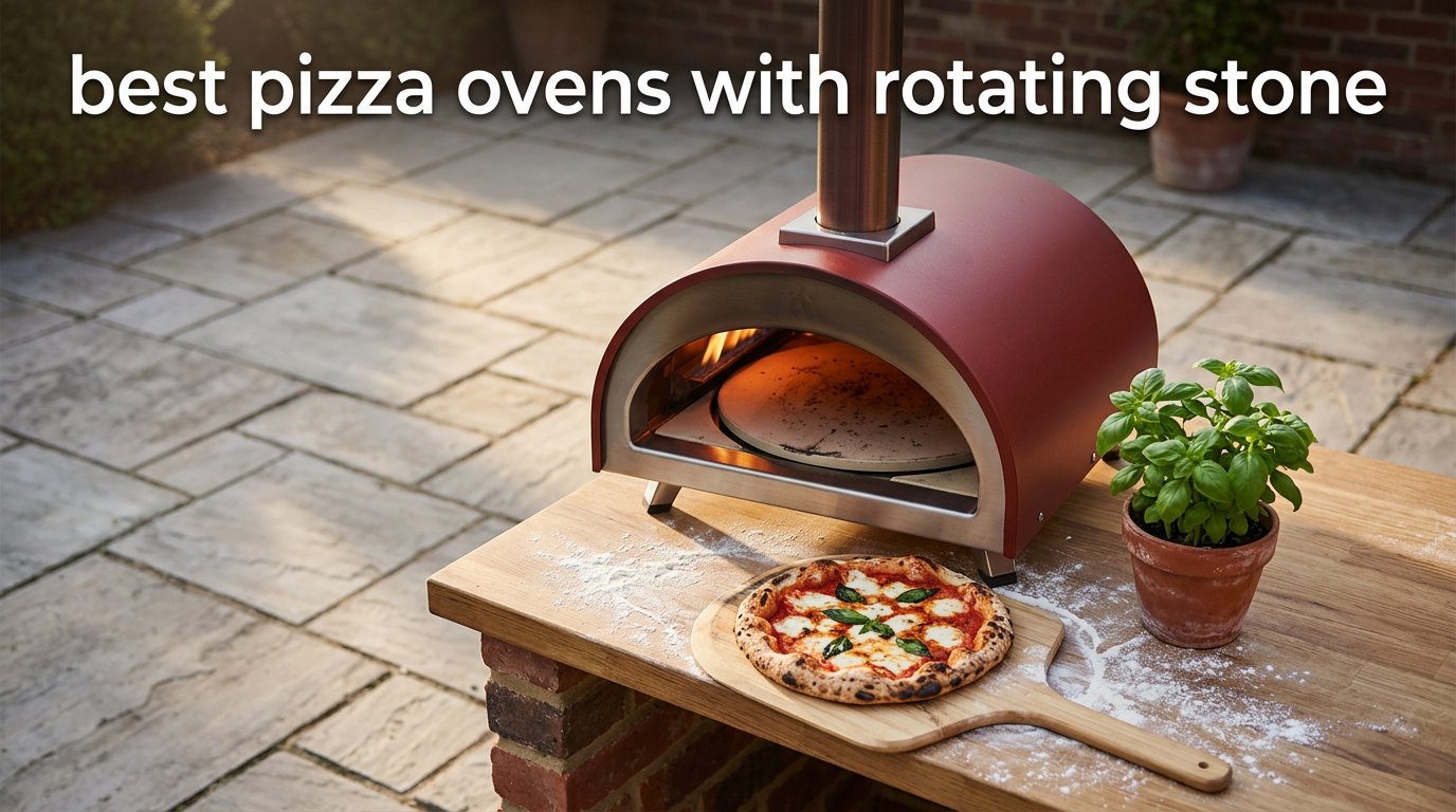 best pizza ovens with rotating stone