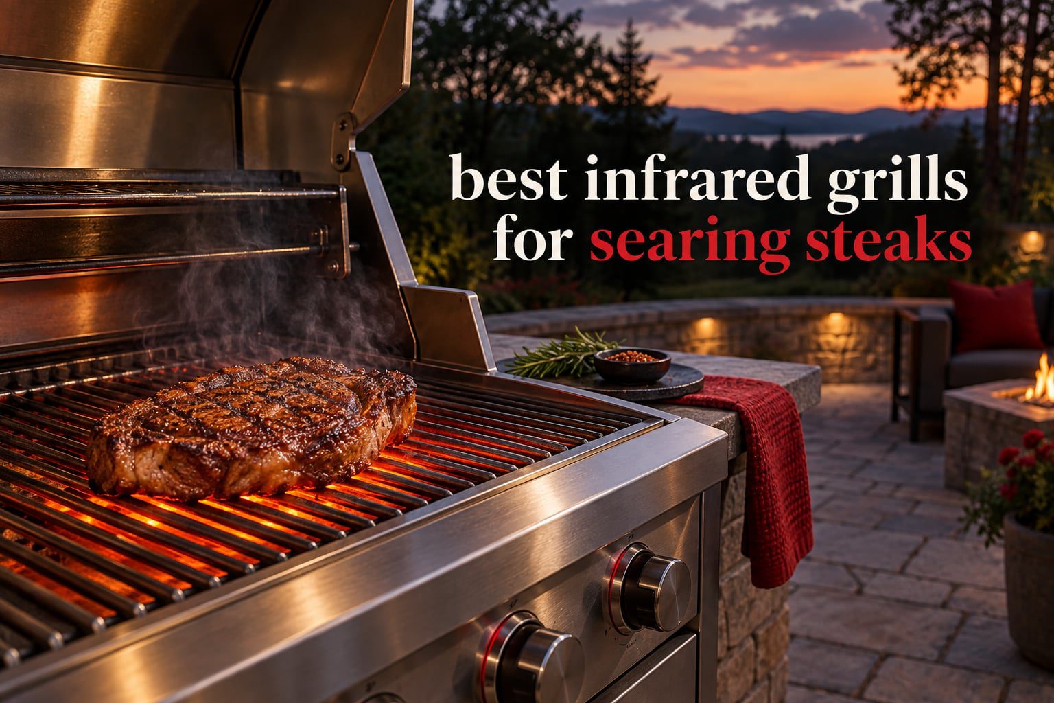 best infrared grills for searing steaks