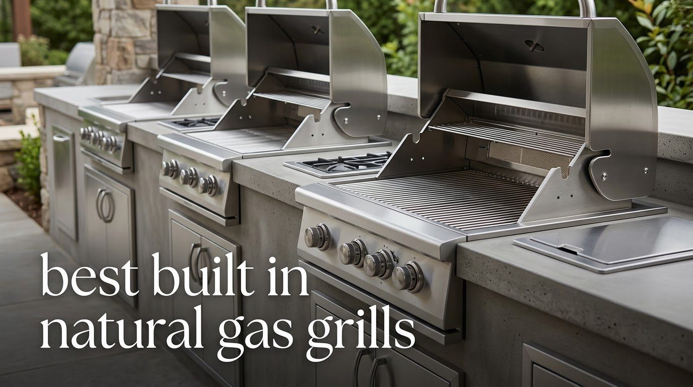 best built in natural gas grills