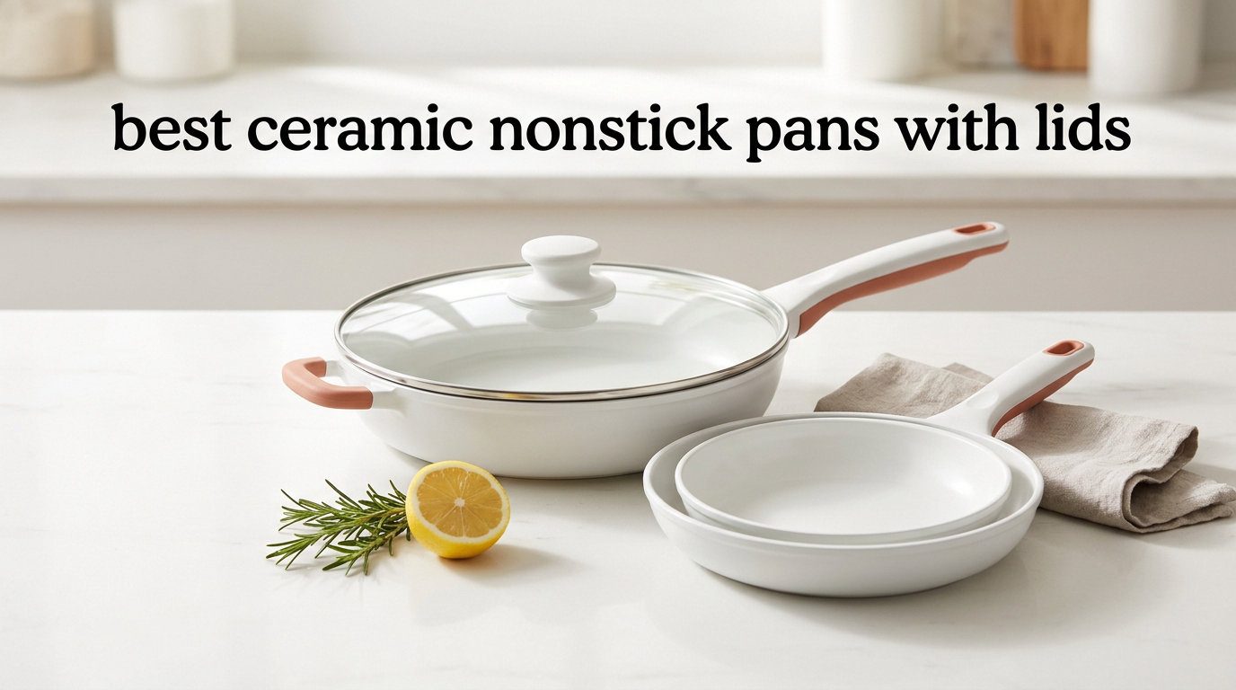 best ceramic nonstick pans with lids