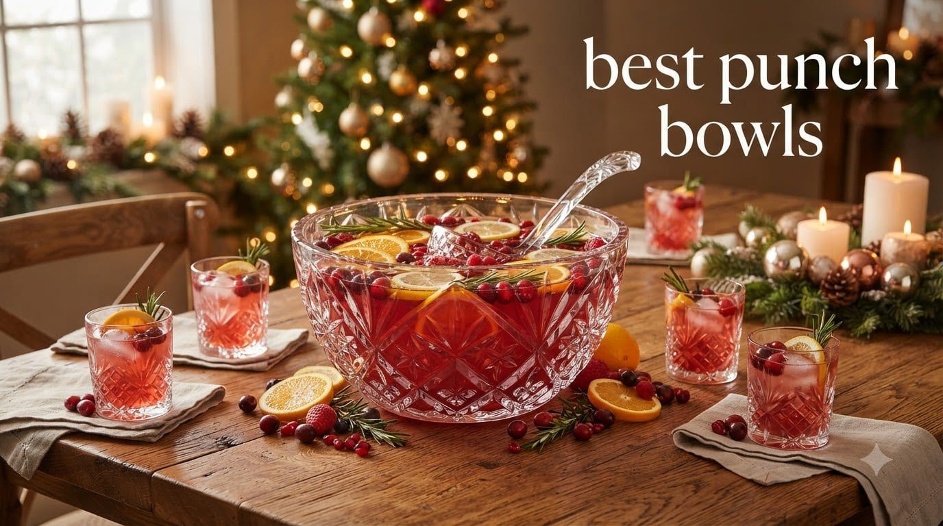 best punch bowls