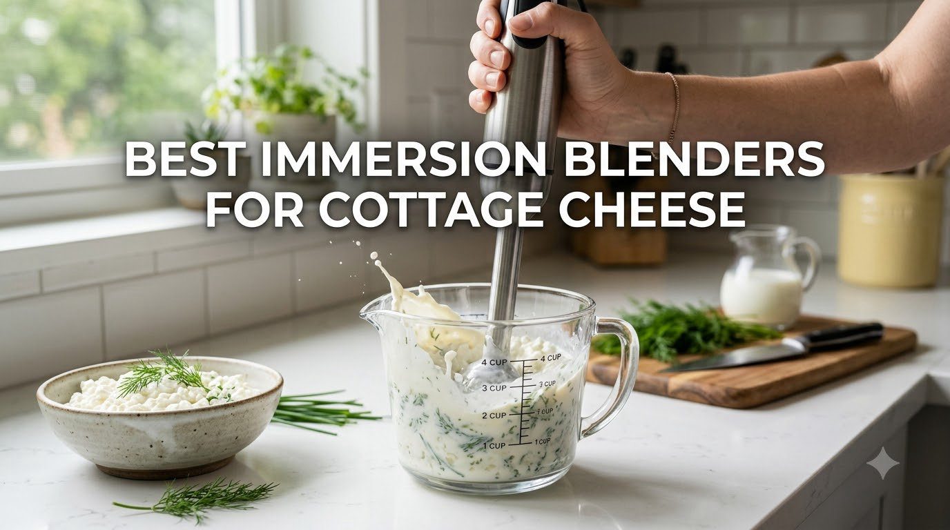 best immersion blenders for cottage cheese
