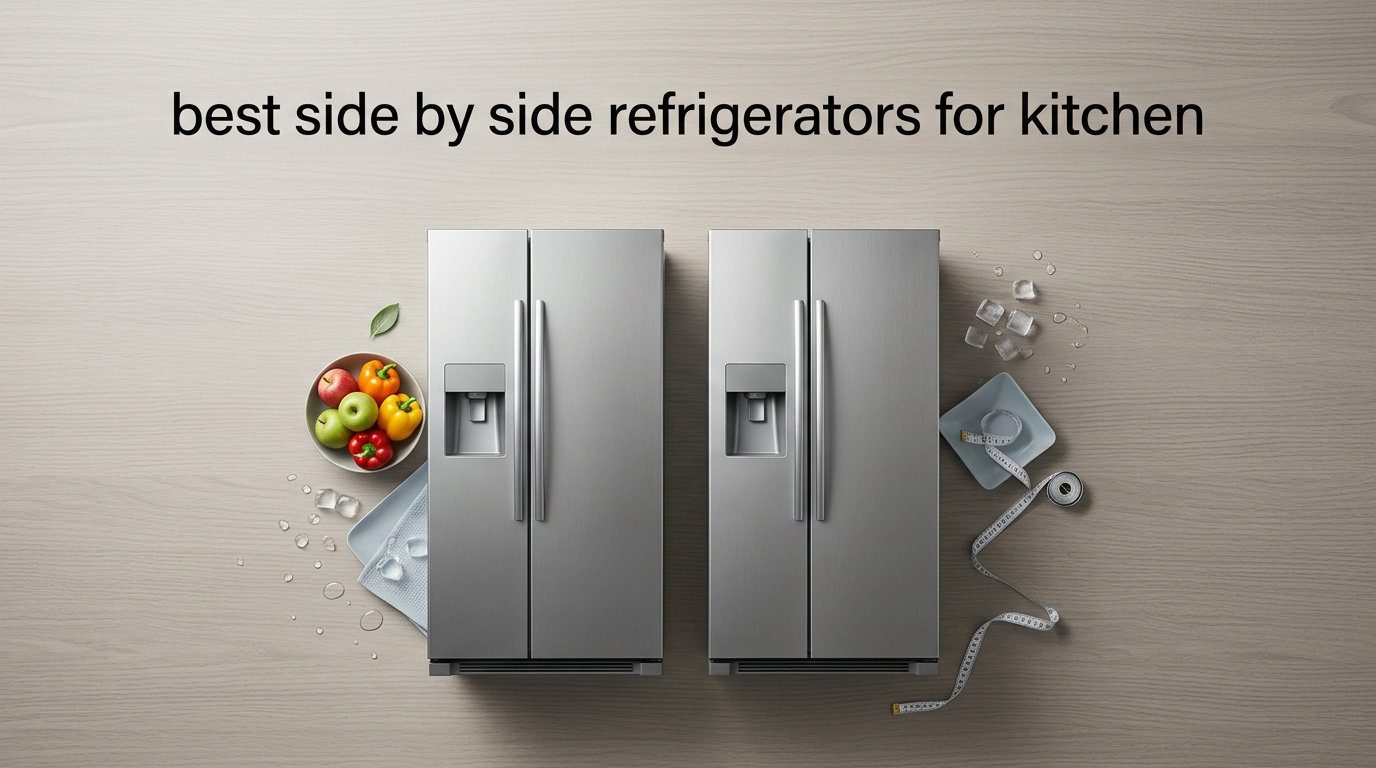 best side by side refrigerators for kitchen