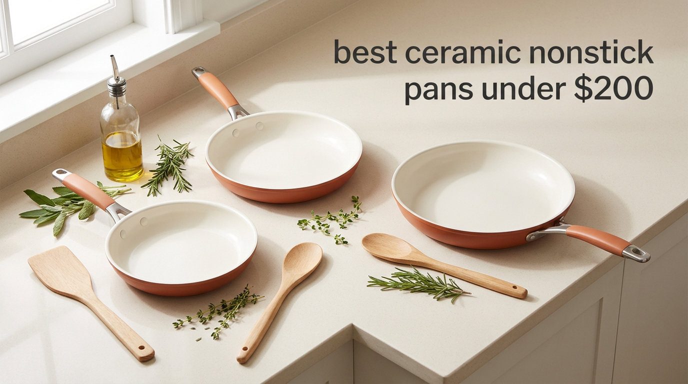 best ceramic nonstick pans under $200