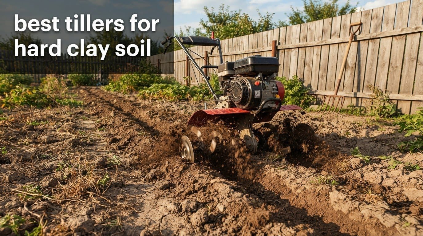 best tillers for hard clay soil