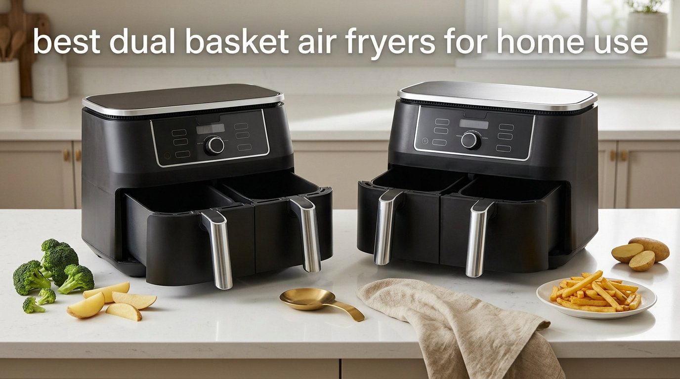 best dual basket air fryers for home use